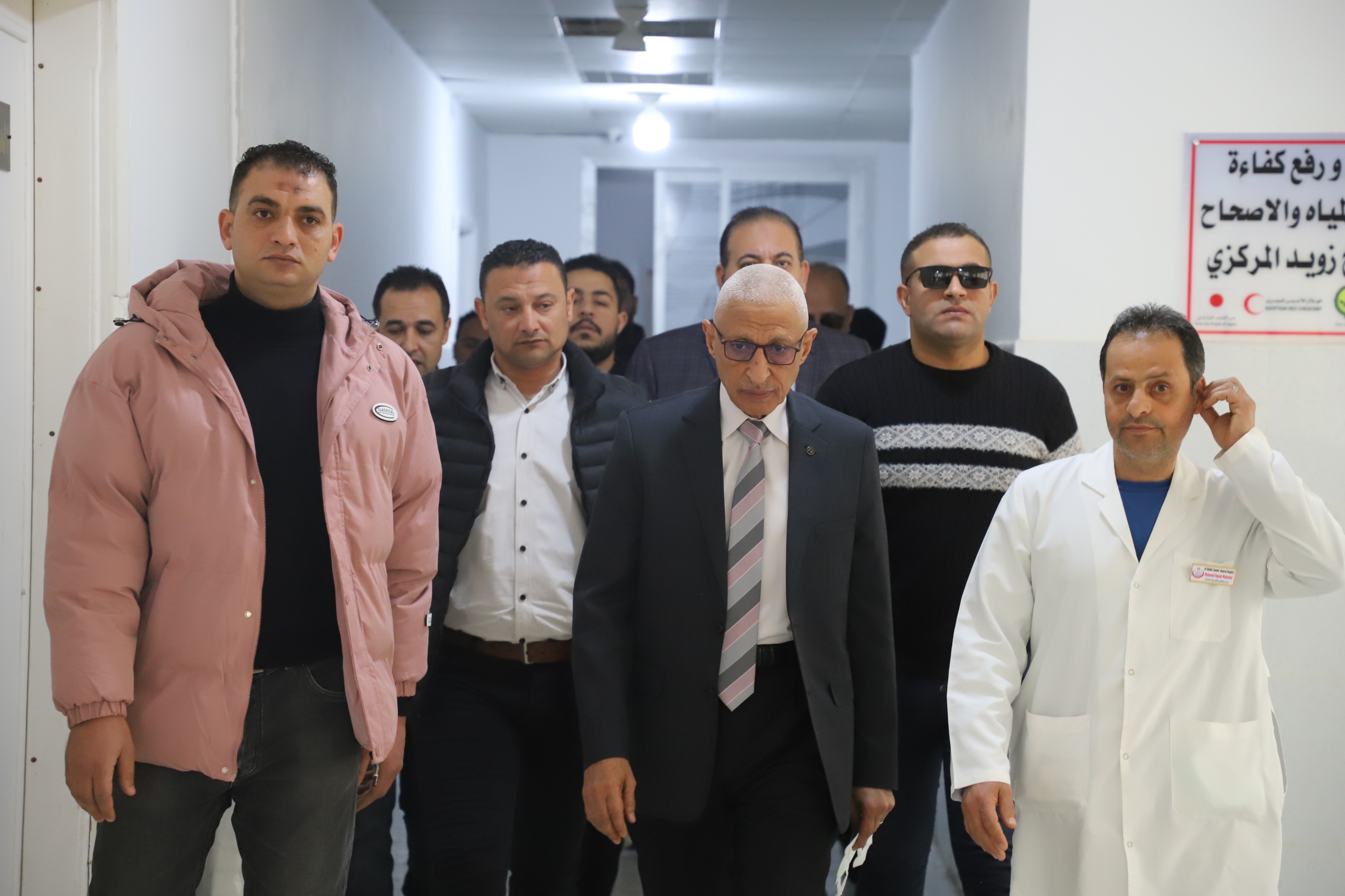تفقد مستشفي الشيخ زويد 