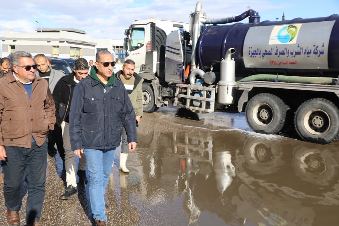 متابعة محافظ الجيزة متابعة محافظ الجيزة