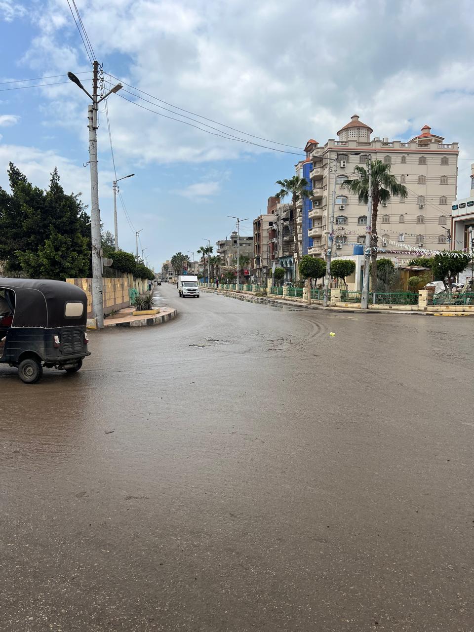 أمطار متوسطة حتي الآن علي الدقهلية