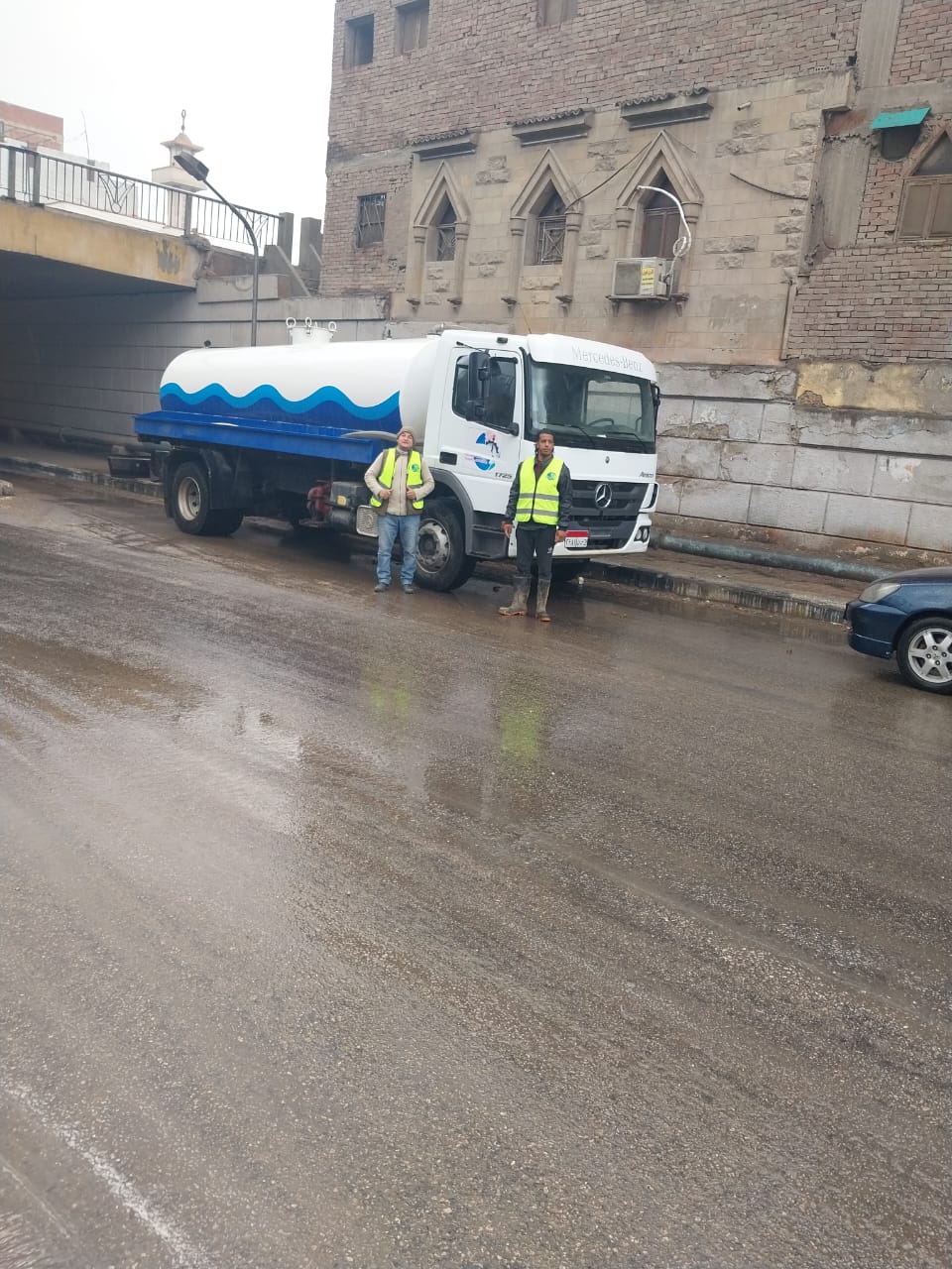 انتشار المعدات بالشوارع