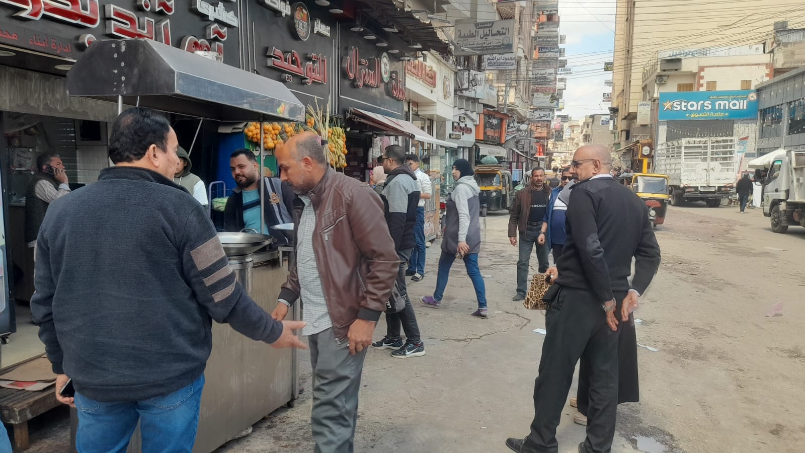 حملة إشغالات مكبرة في منية النصر