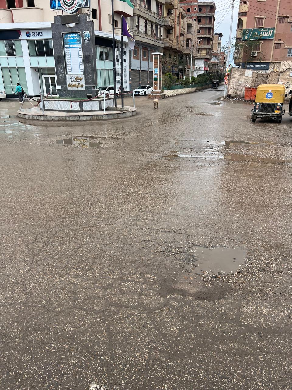 سقوط أمطار في الدقهلية