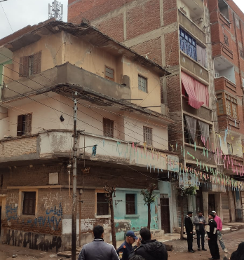 تساقط جزي من سقف منزل بحي داير الناحية