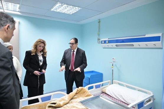تنفيذ أول عملية تطوير للمستشفى الشمالى بمعهد الأورام (5)