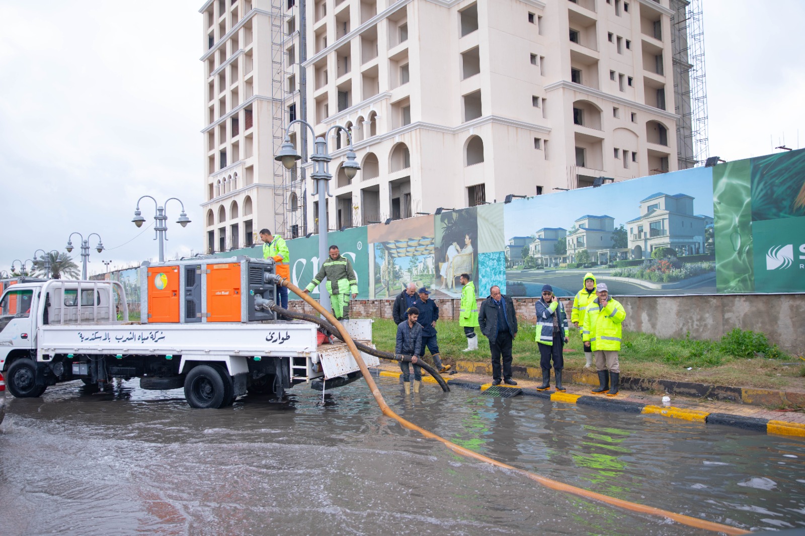 شفط مياه الامطار  (6)