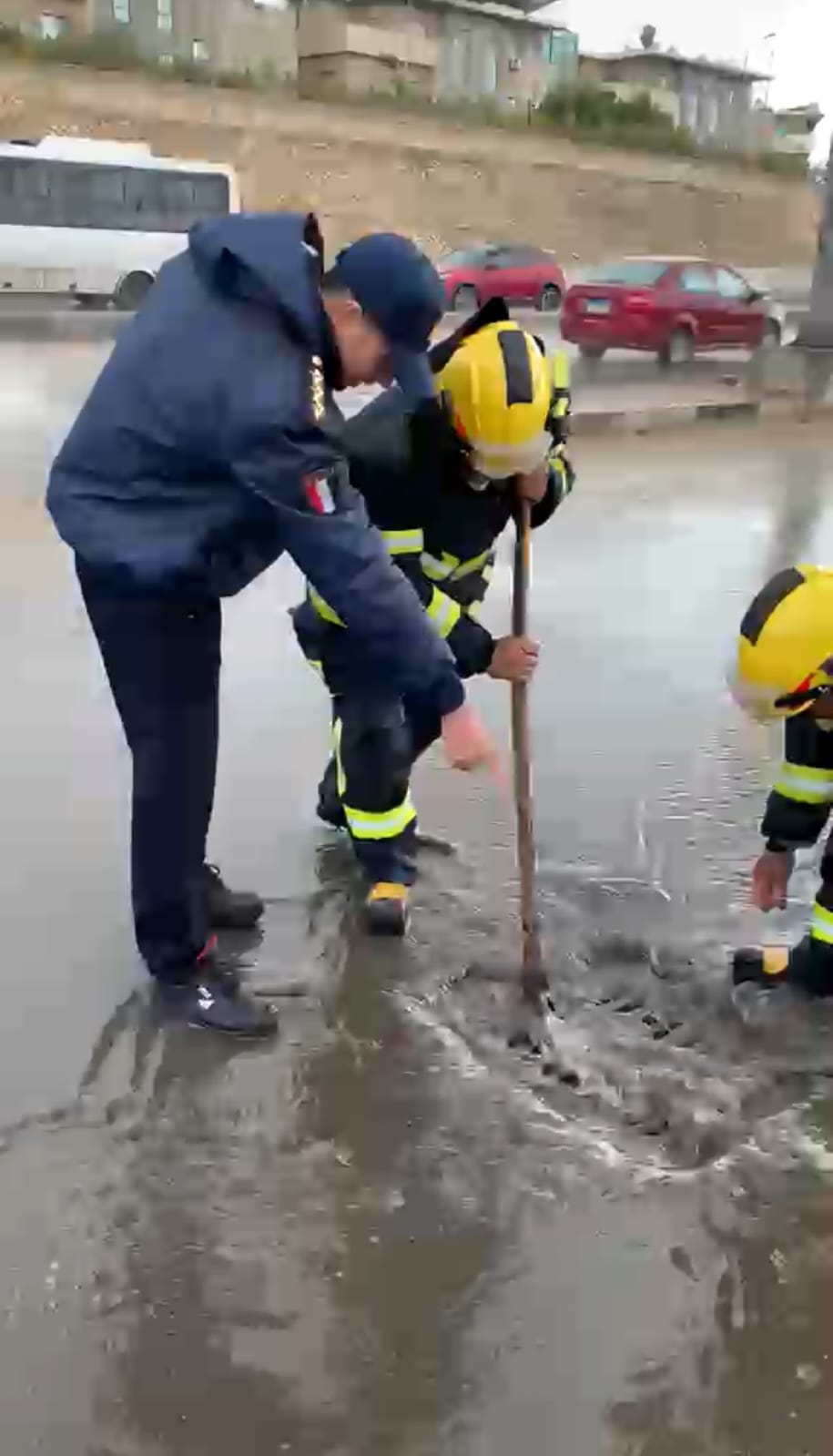 بطولات رجال الحماية المدنية