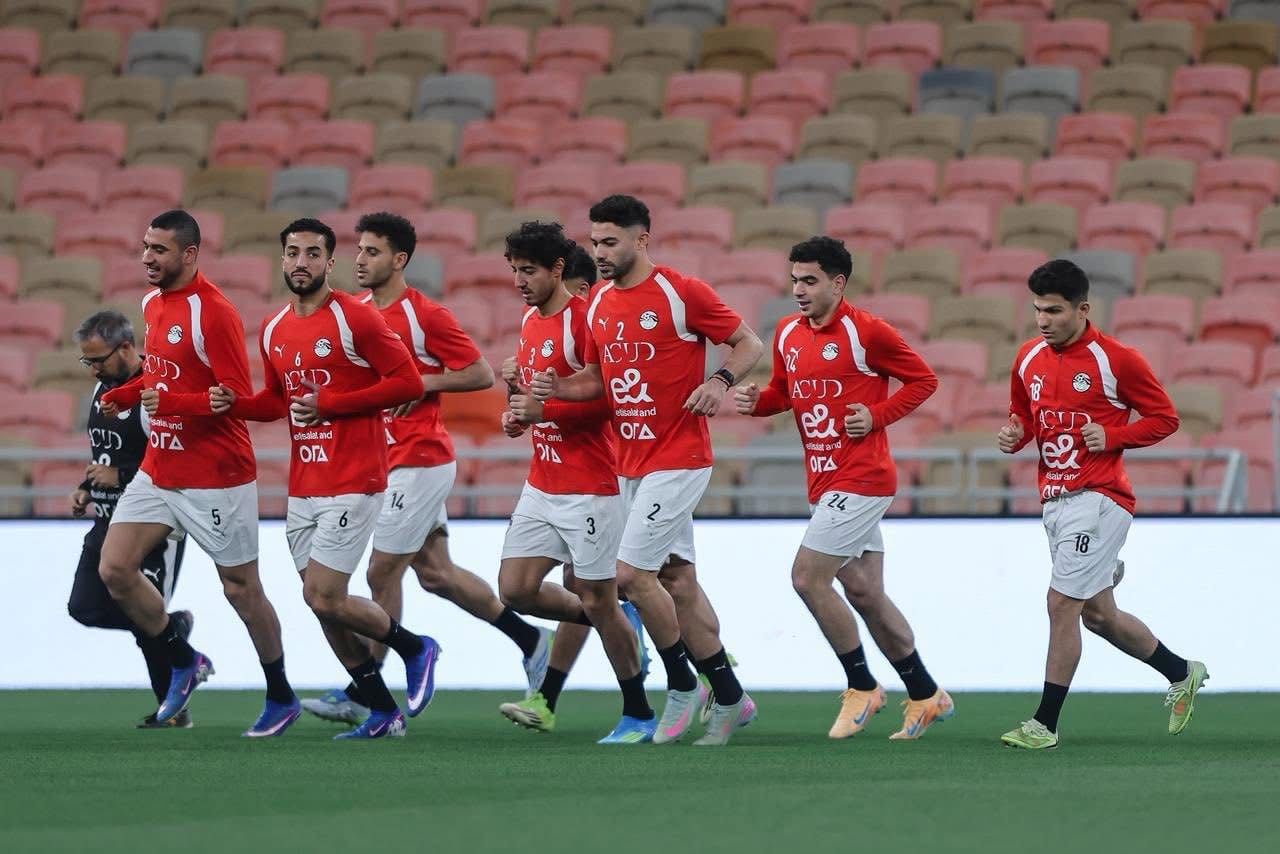 منتخب مصر يختتم تدريباته