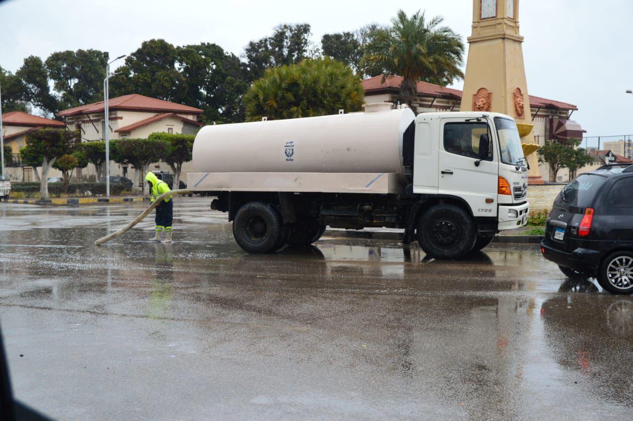 تجفيف الشوارع