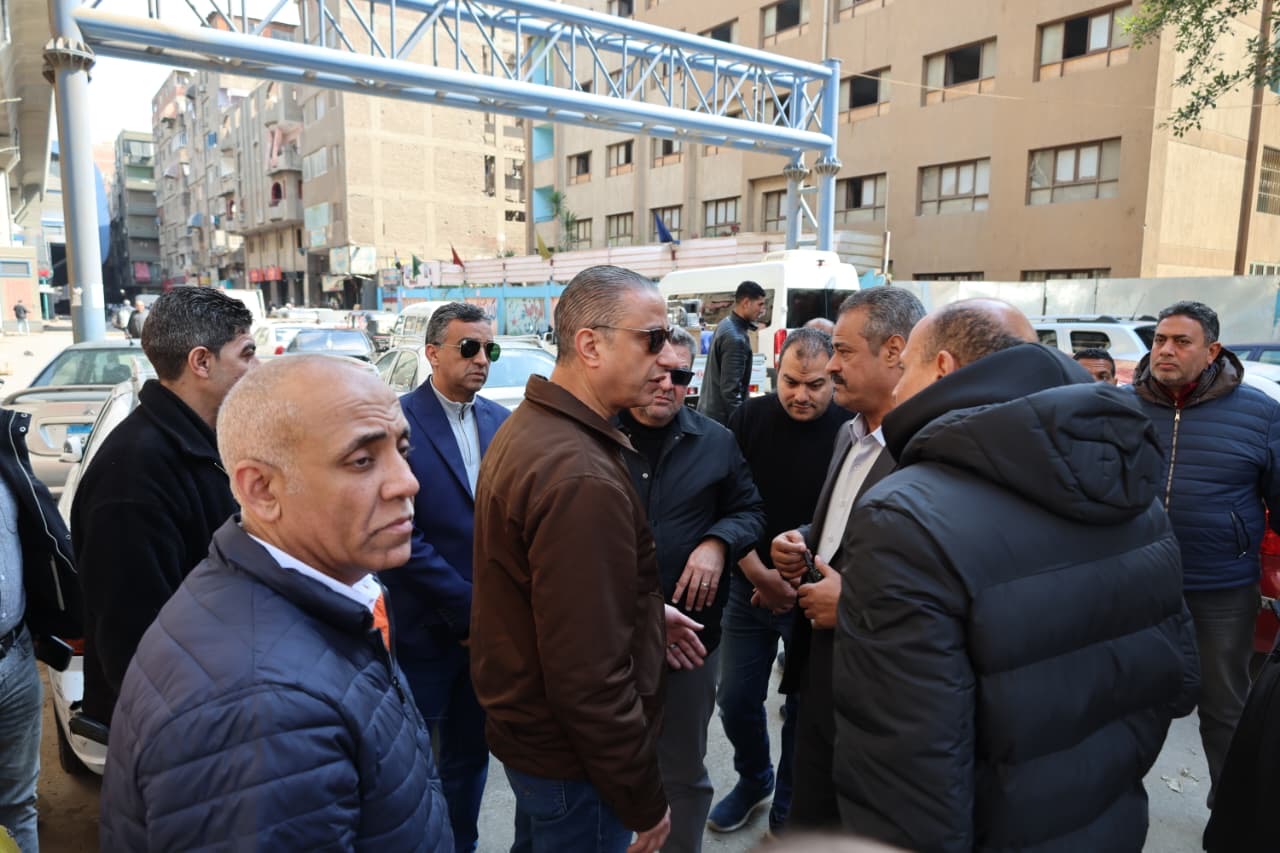 جولة محافظ الجيزة لتفقد الموقع