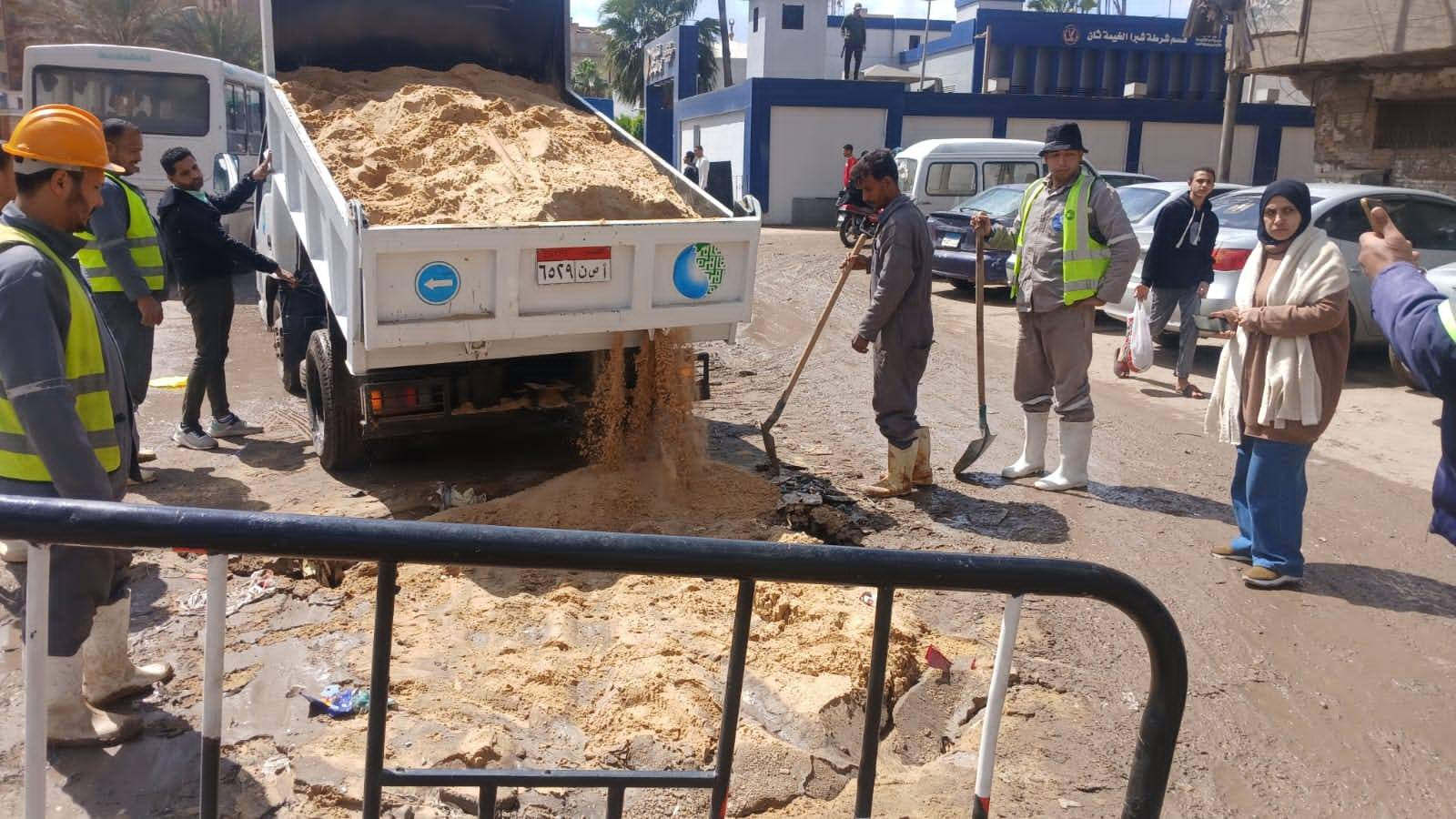 التعامل الفوري مع الهبوط الأرضي