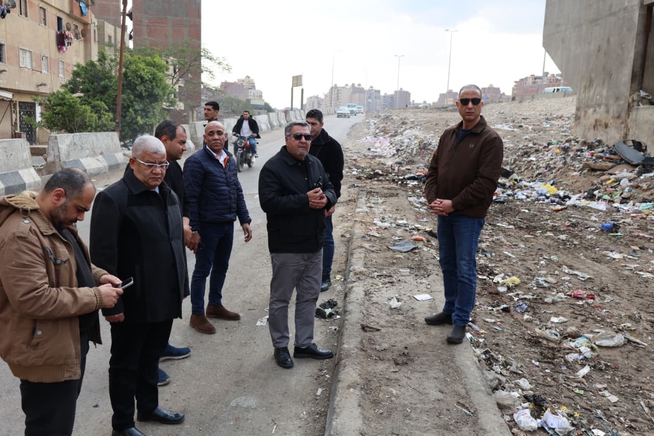 جانب من تفقد محافظ الجيزة