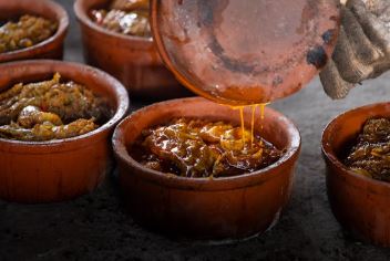 طاجن البامية