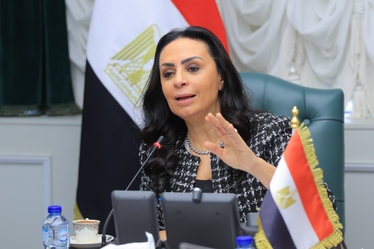 الدكتورة مايا مرسى وزيرة التضامن الاجتماعى