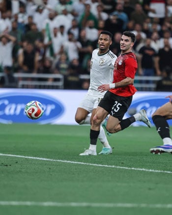 زيزو خلال مباراة السعودية زيزو خلال مباراة السعودية