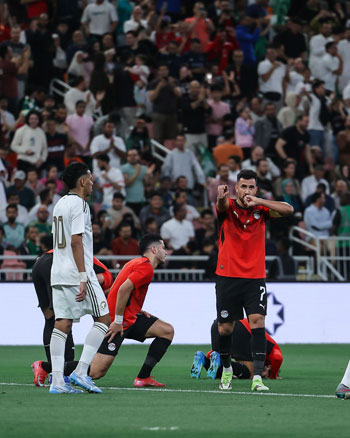 احتفال الهدف الثانى