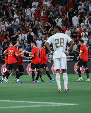 فرحة واحتفال الهدف