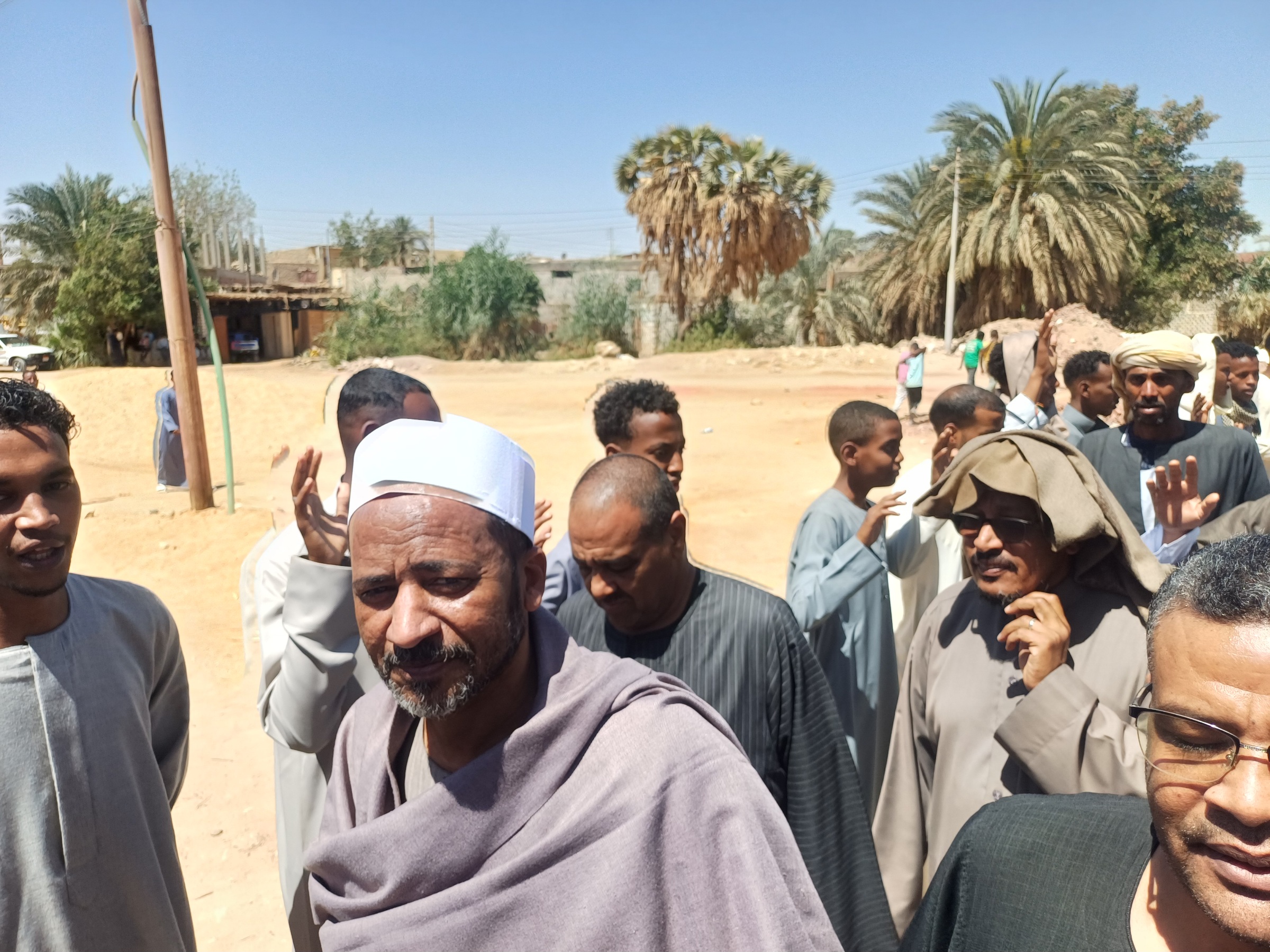 استقبال الحضور