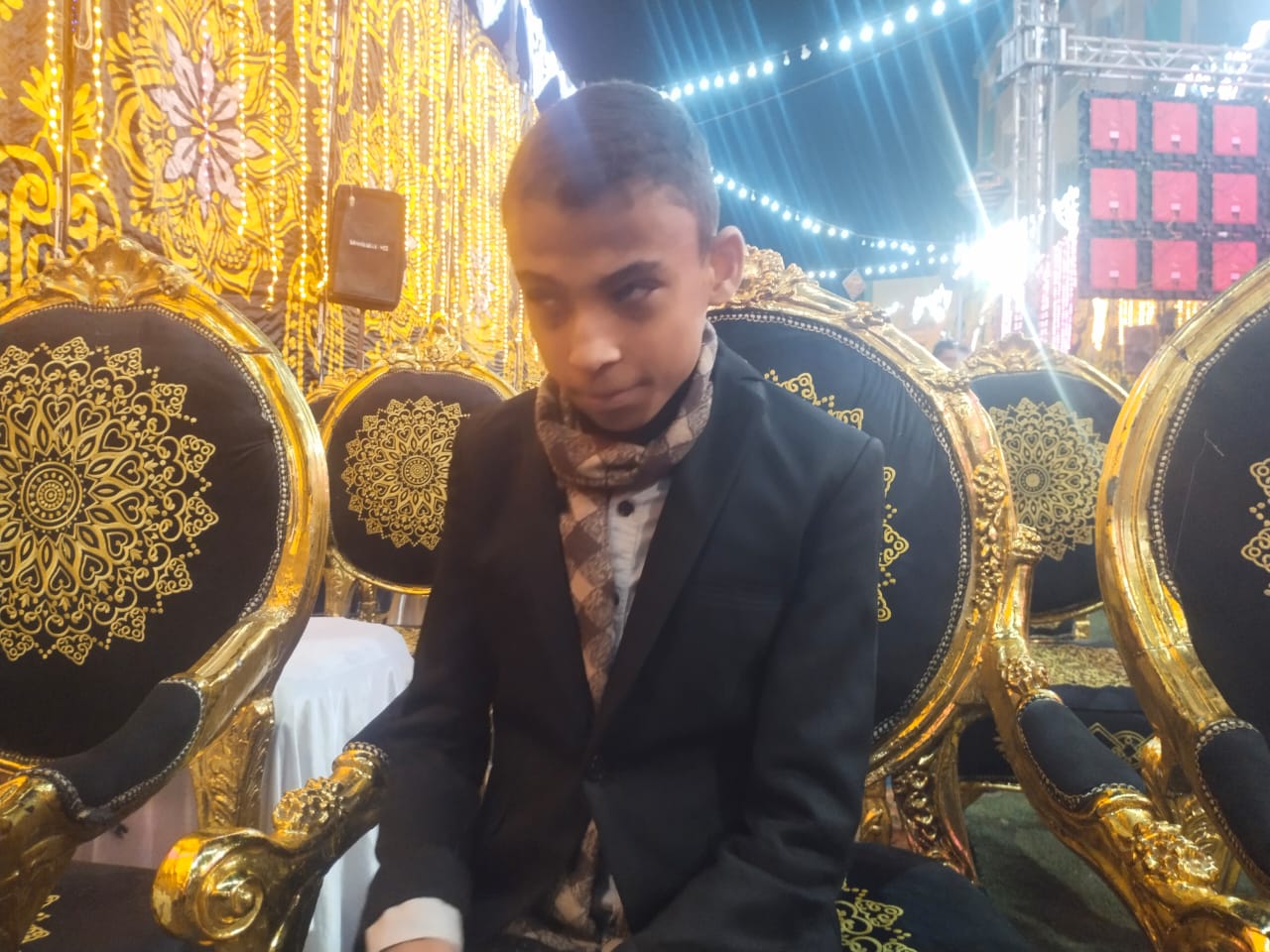 الطفل الكفيف أحمد بخيت الطفل الكفيف أحمد بخيت