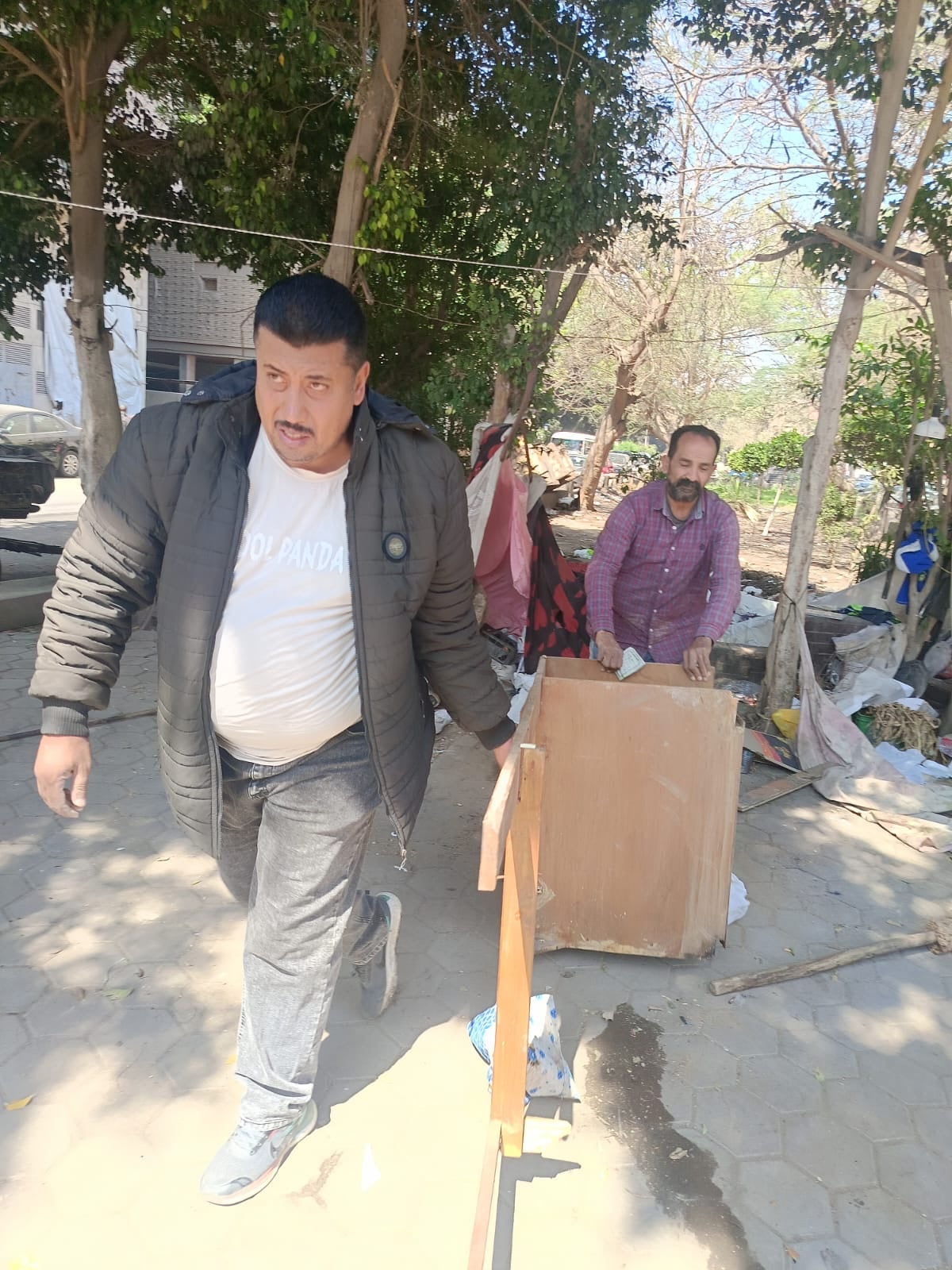 حى العجوزة يشن حملة مكبرة لرفع الإشغالا