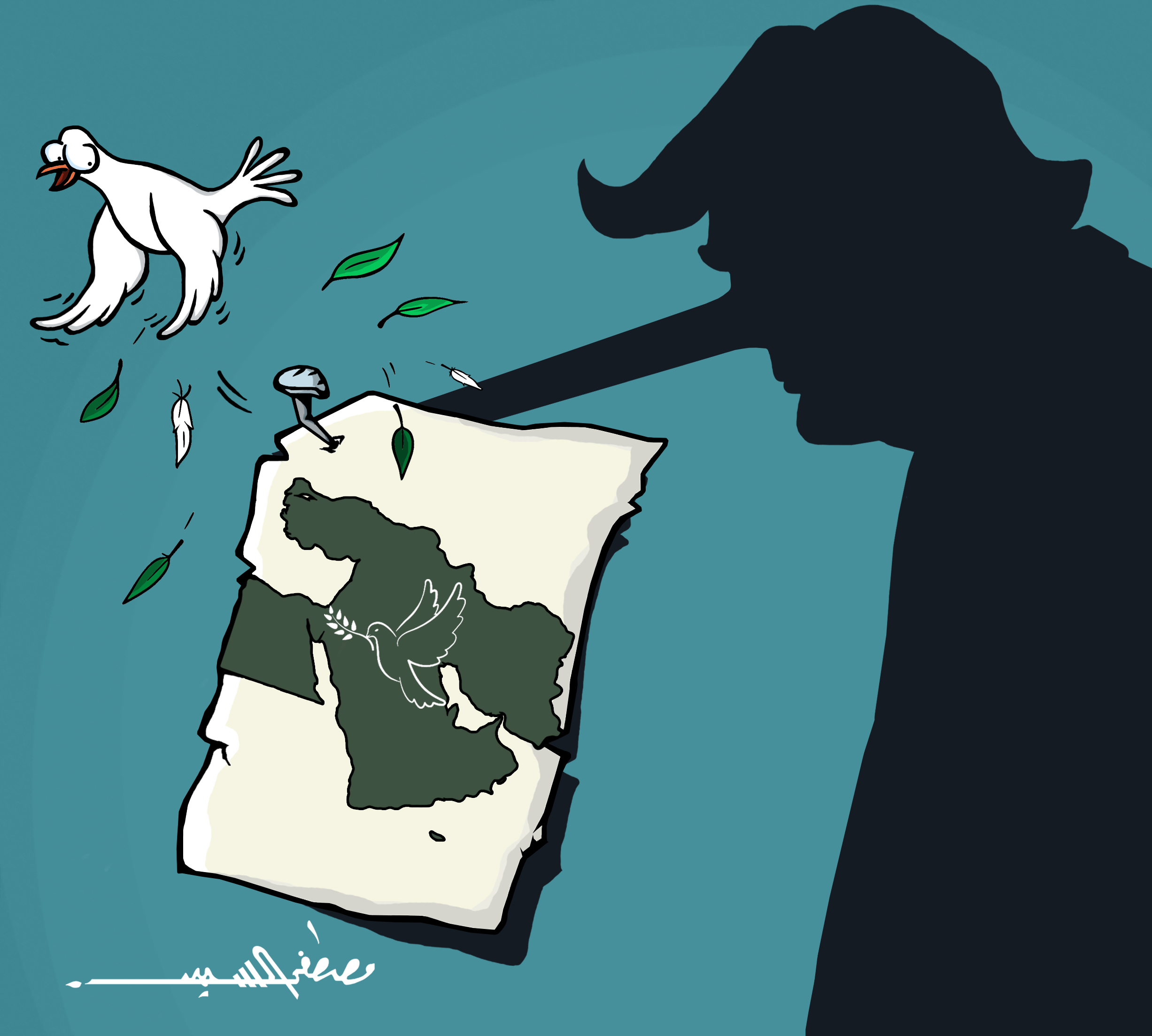 كاريكاتير-مصطفى-السيد