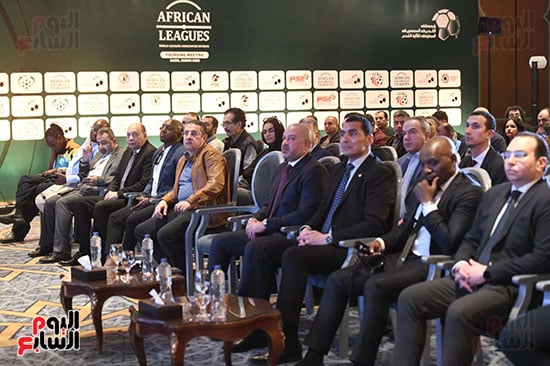 وزير الرياضة خلال المؤتمر