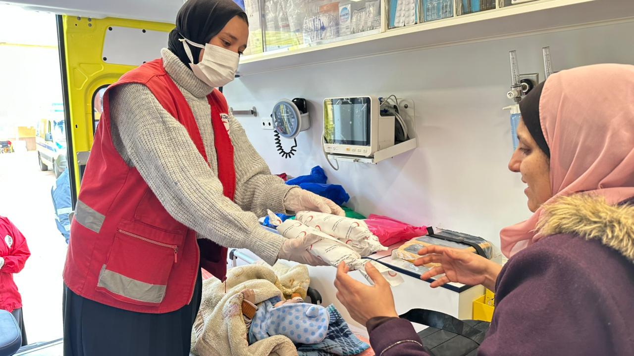 المساعدات الإنسانية إلى غزة