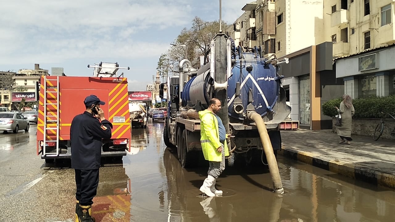 مواجهة أى موجات أمطار محتملة مواجهة أى موجات أمطار محتملة