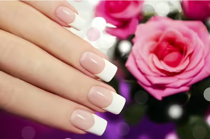 أظافر مربعة 