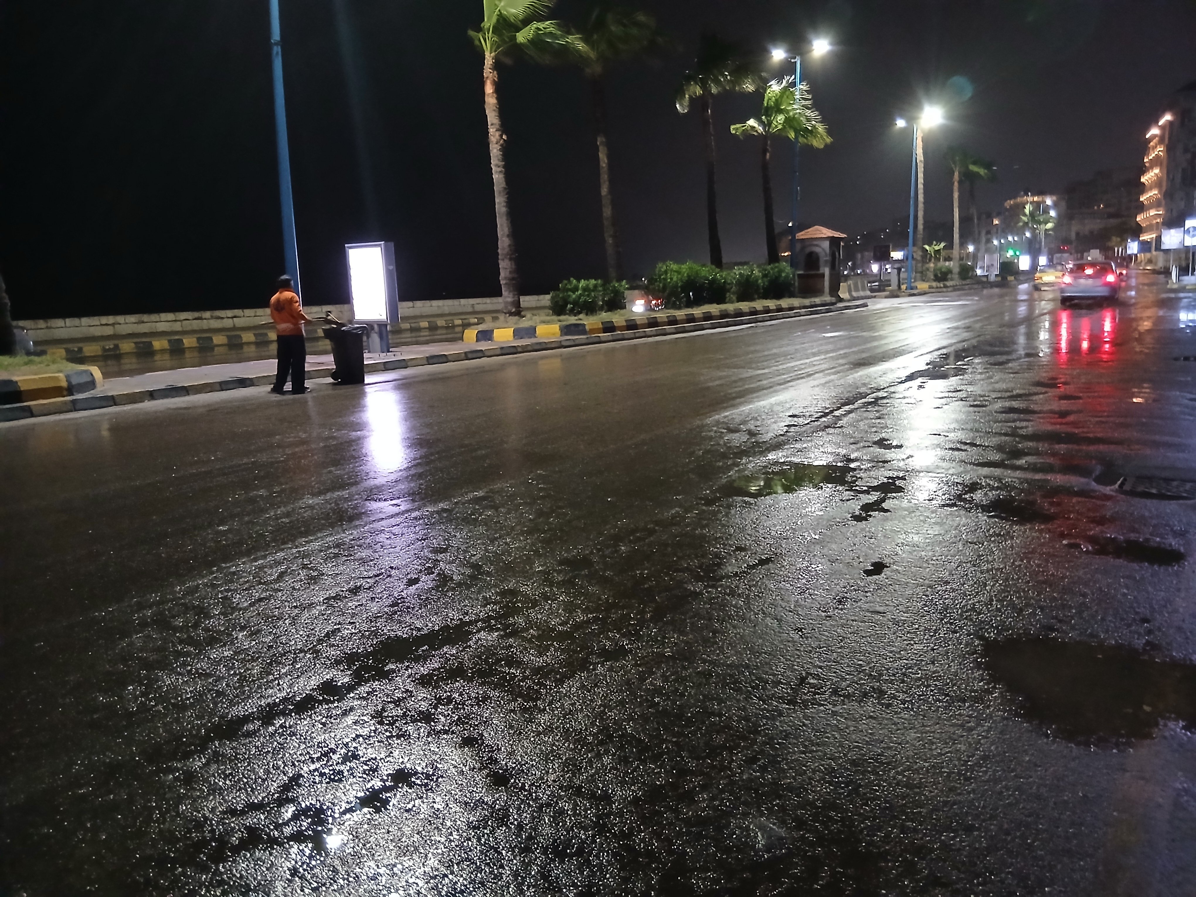 امطار غزيرة في الإسكندرية امطار غزيرة في الإسكندرية