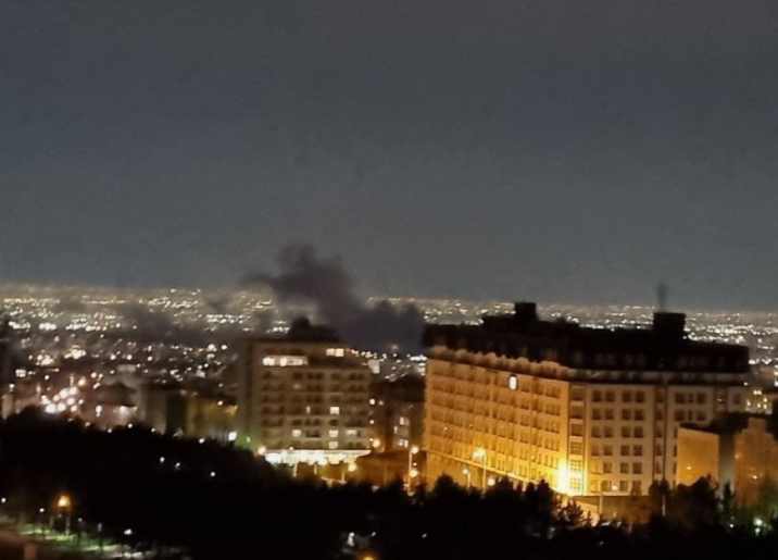 القصف على ايران