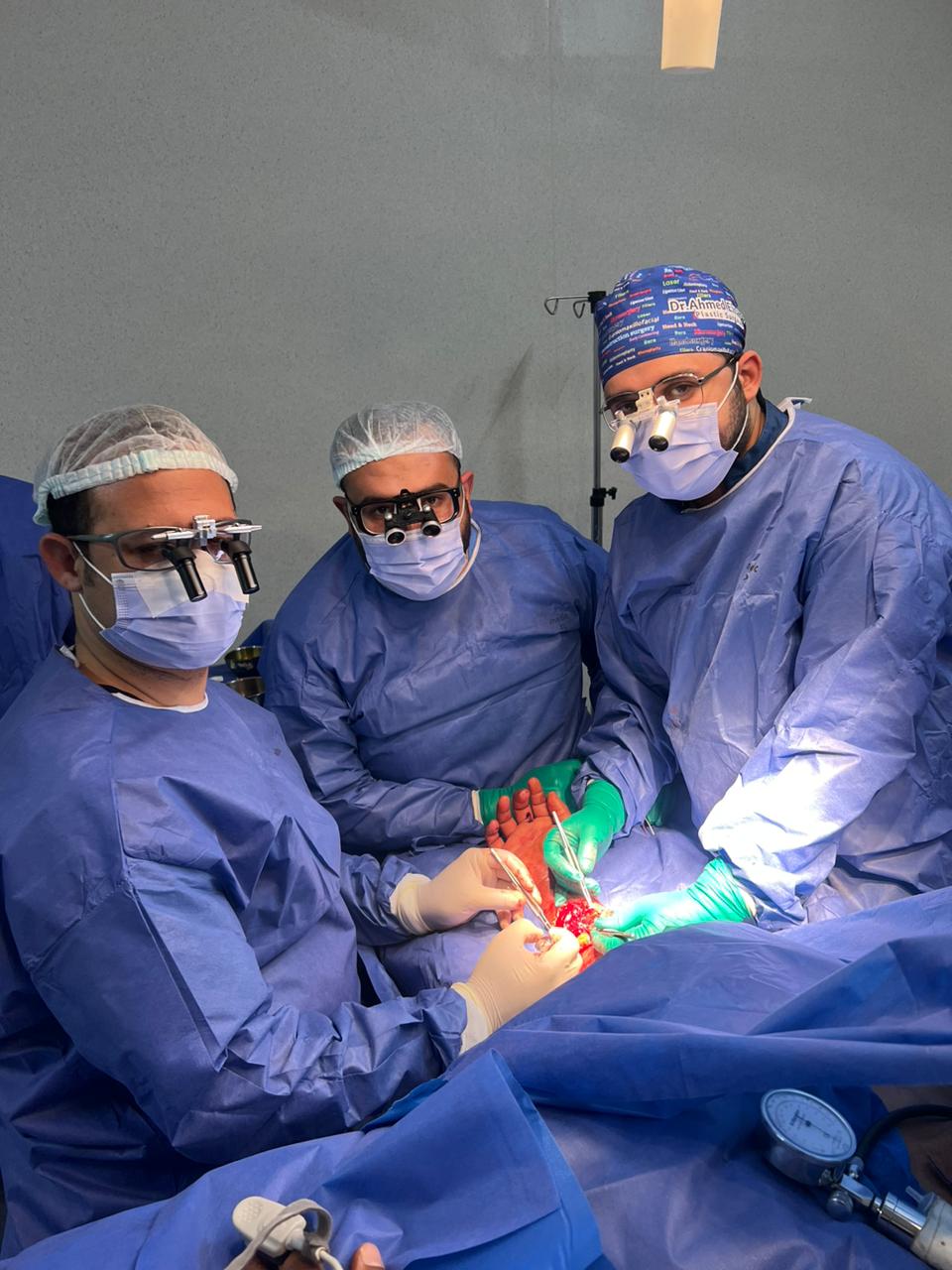 الطاقم الطبى