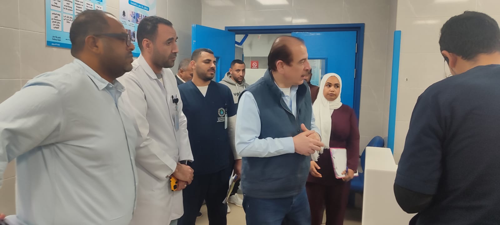 جولة نائب وزير الصحة جولة نائب وزير الصحة