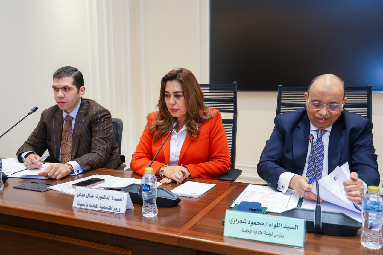 جانب من اجتماع الوزيرة داخل مجلس النواب