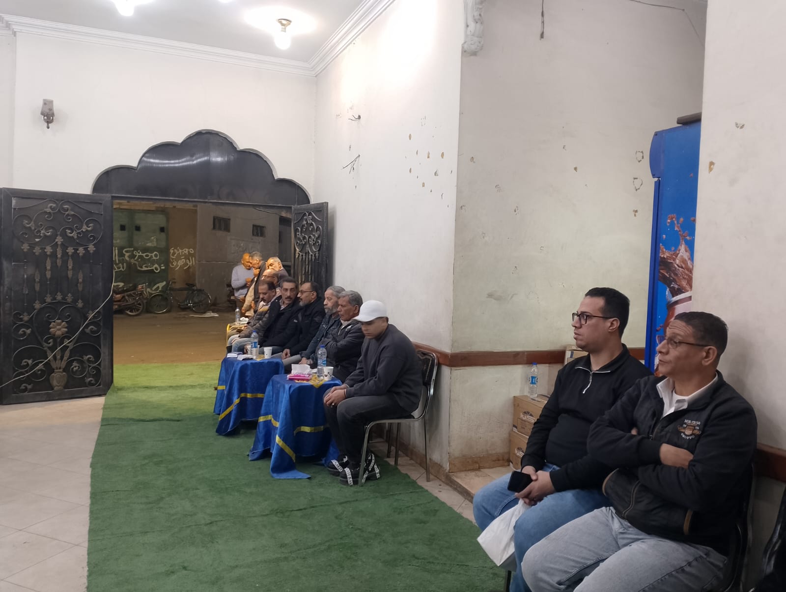 عزاء الفنانة فاطمة كشري (2)