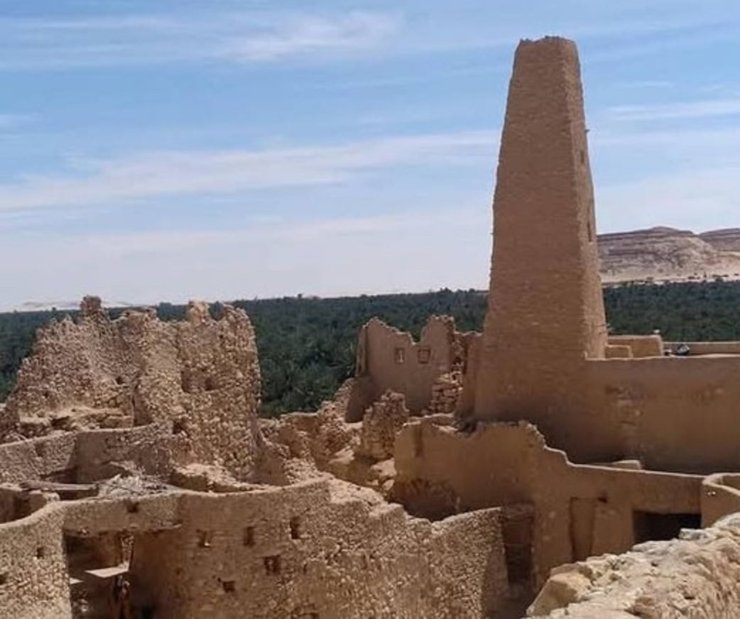 قرية اغورمي - واحة سيوة