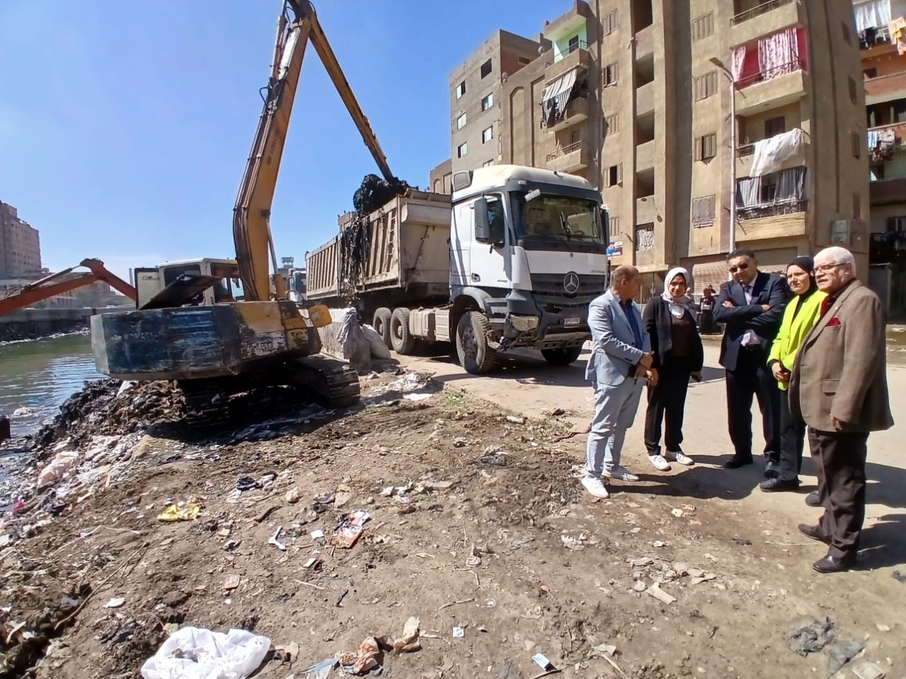 رفع ناتج التطهير