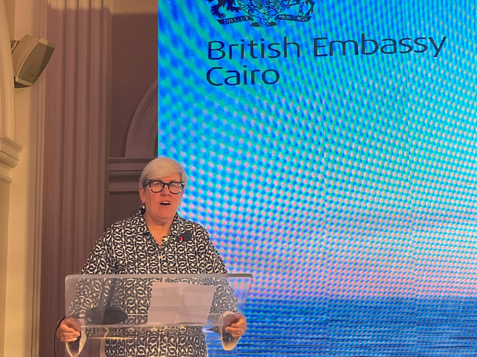 المسئولة البريطانية المسئولة البريطانية