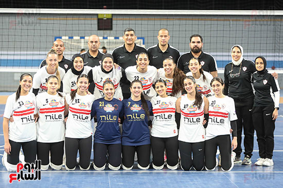 صورة جماعيه لفريق الزمالك للكرة الطائرة صورة جماعيه لفريق الزمالك للكرة الطائرة