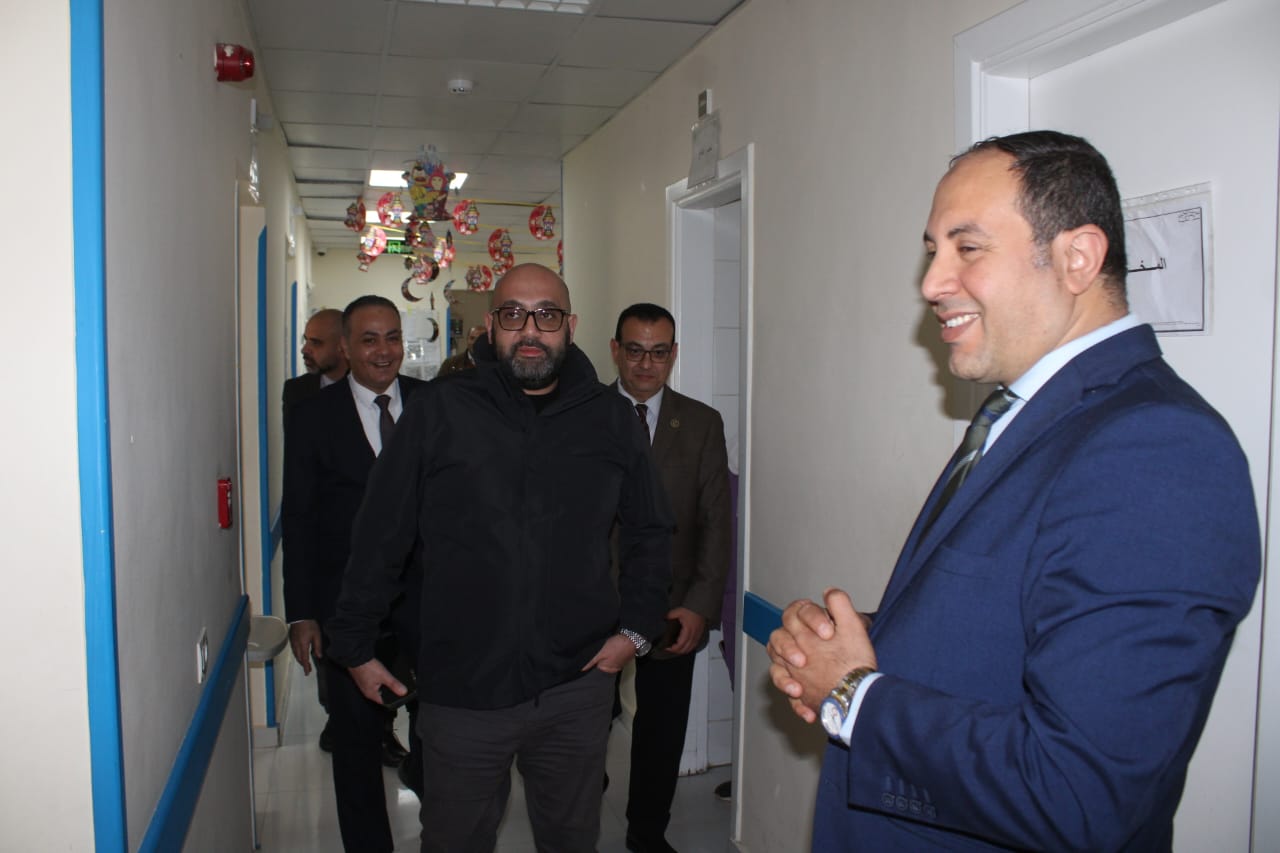 وفد "الطوارئ والرعاية العاجلة"بوزارة الصحة يزور مستشفى مبرة مصر القديمة