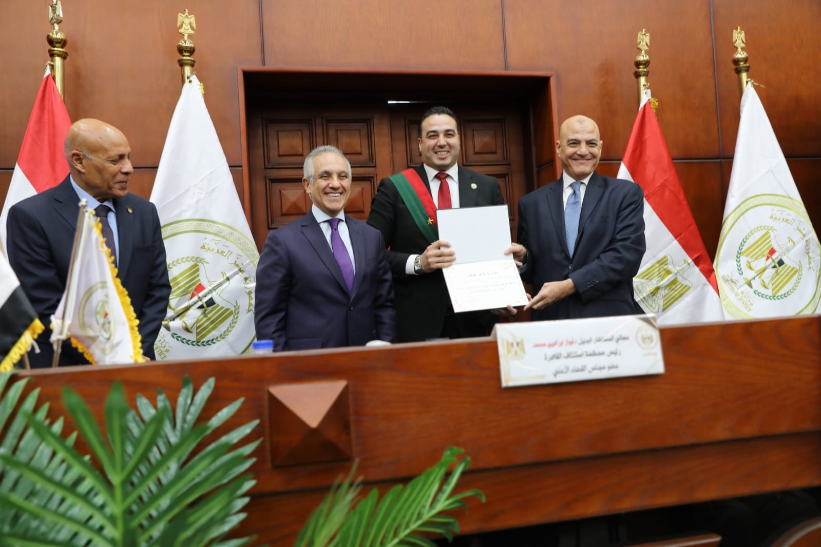 وزير العدل يلتقي قضاة الاستئناف والمحاكم الابتدائية (6)