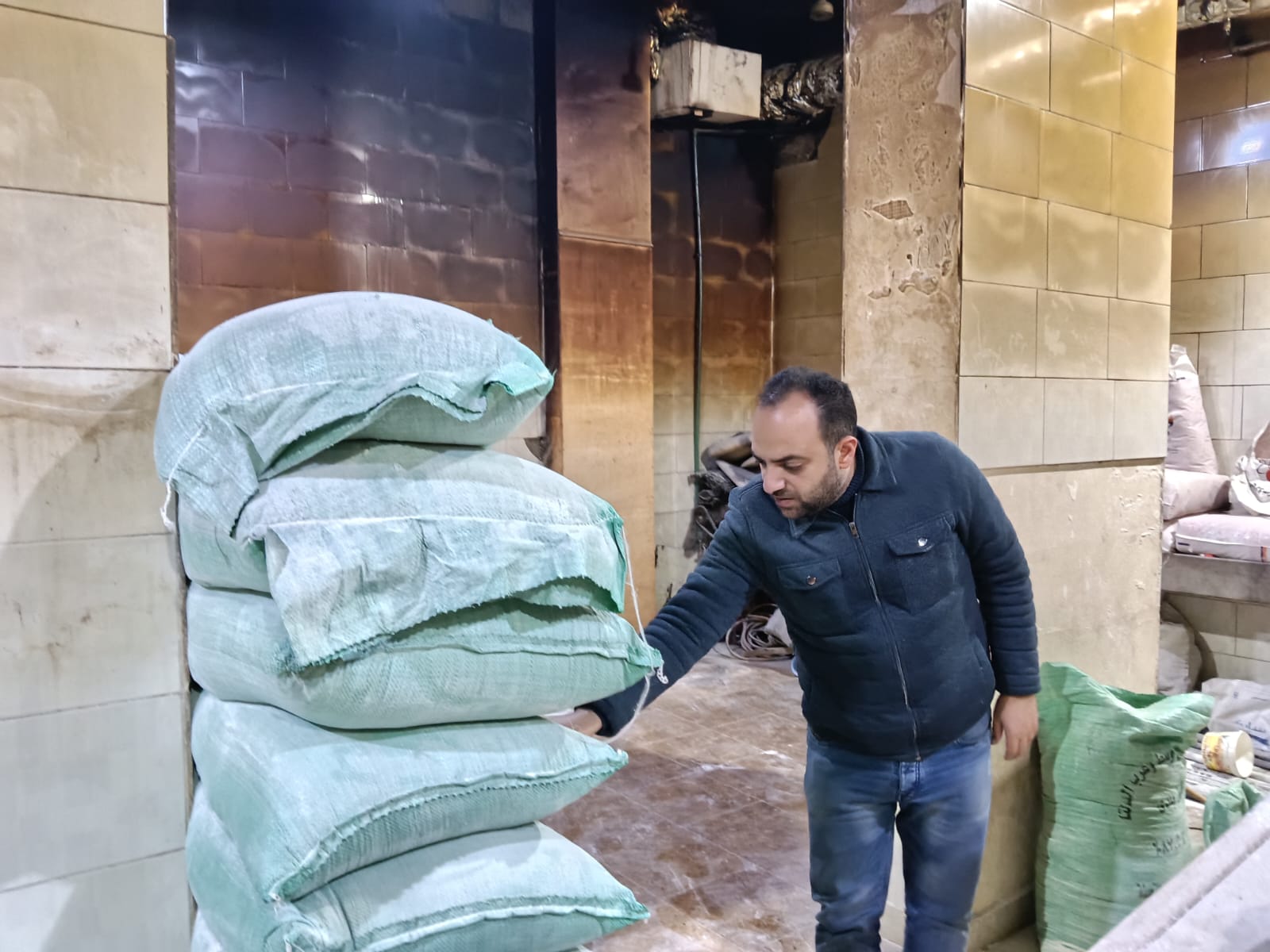 التأكد من رصيد المخابز من الدقيق التأكد من رصيد المخابز من الدقيق