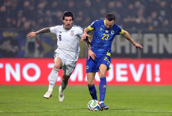 مباراة البوسنة والهرسك وإيطاليا