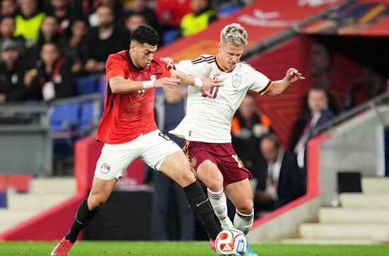 مباراة مصر وإسبانيا