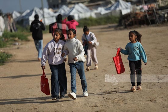 أطفال غزة ورحلة تعليم صعبة