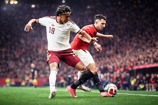مباراة مصر وإسبانيا الودية فتوح