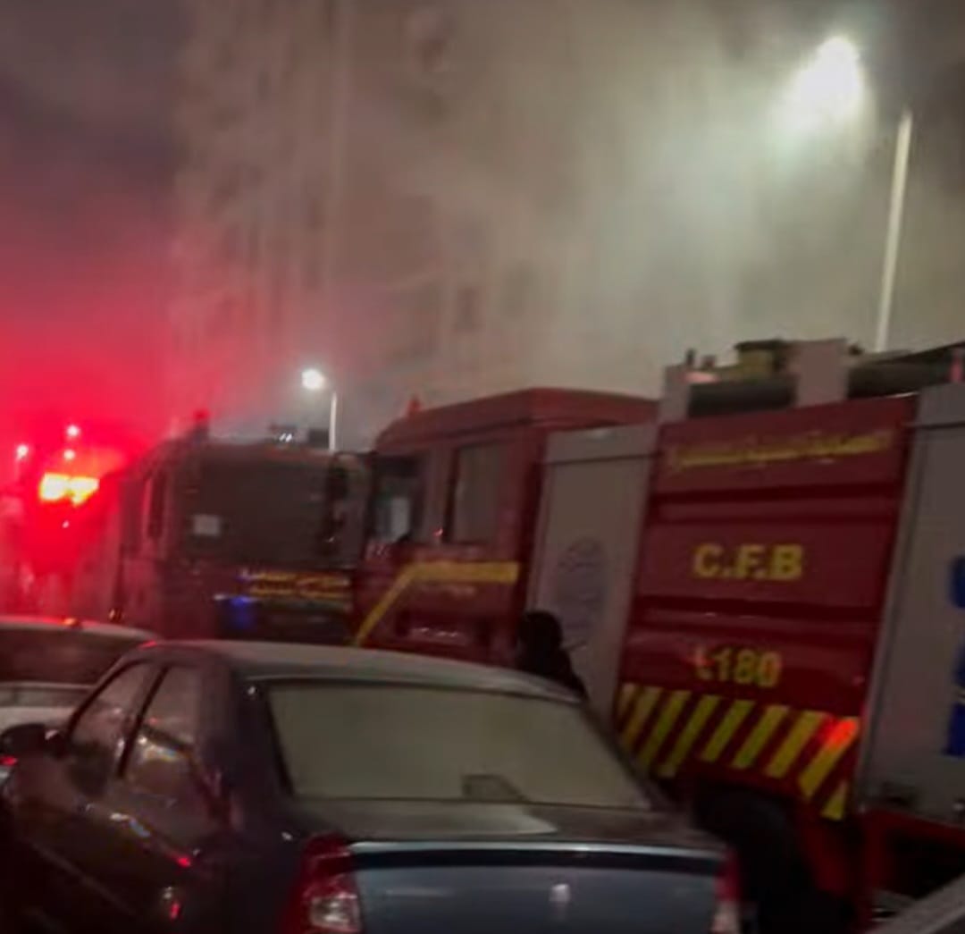 استكمال تبريد حريق مصنع ومخزن حلمية الزيتون (6)