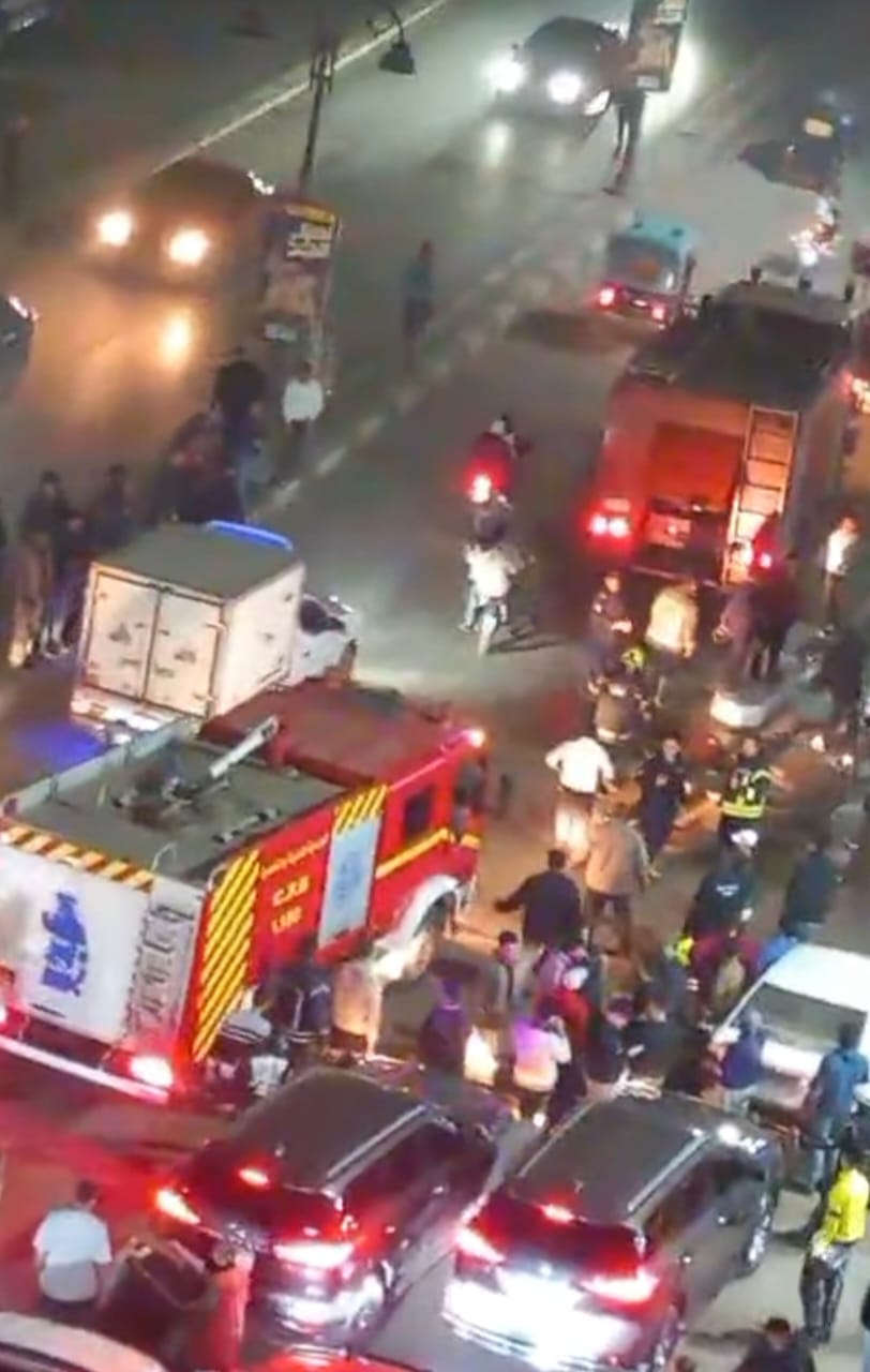 حريق مخزن ومصنع الزيتون (4)