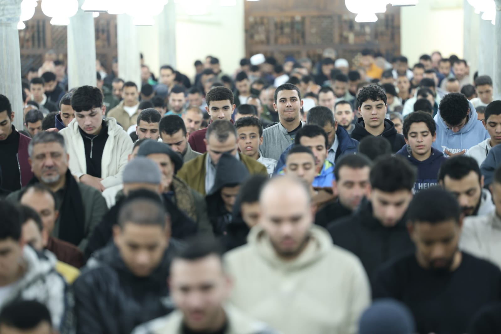 صلاة التراويح فى الجامع الأزهر