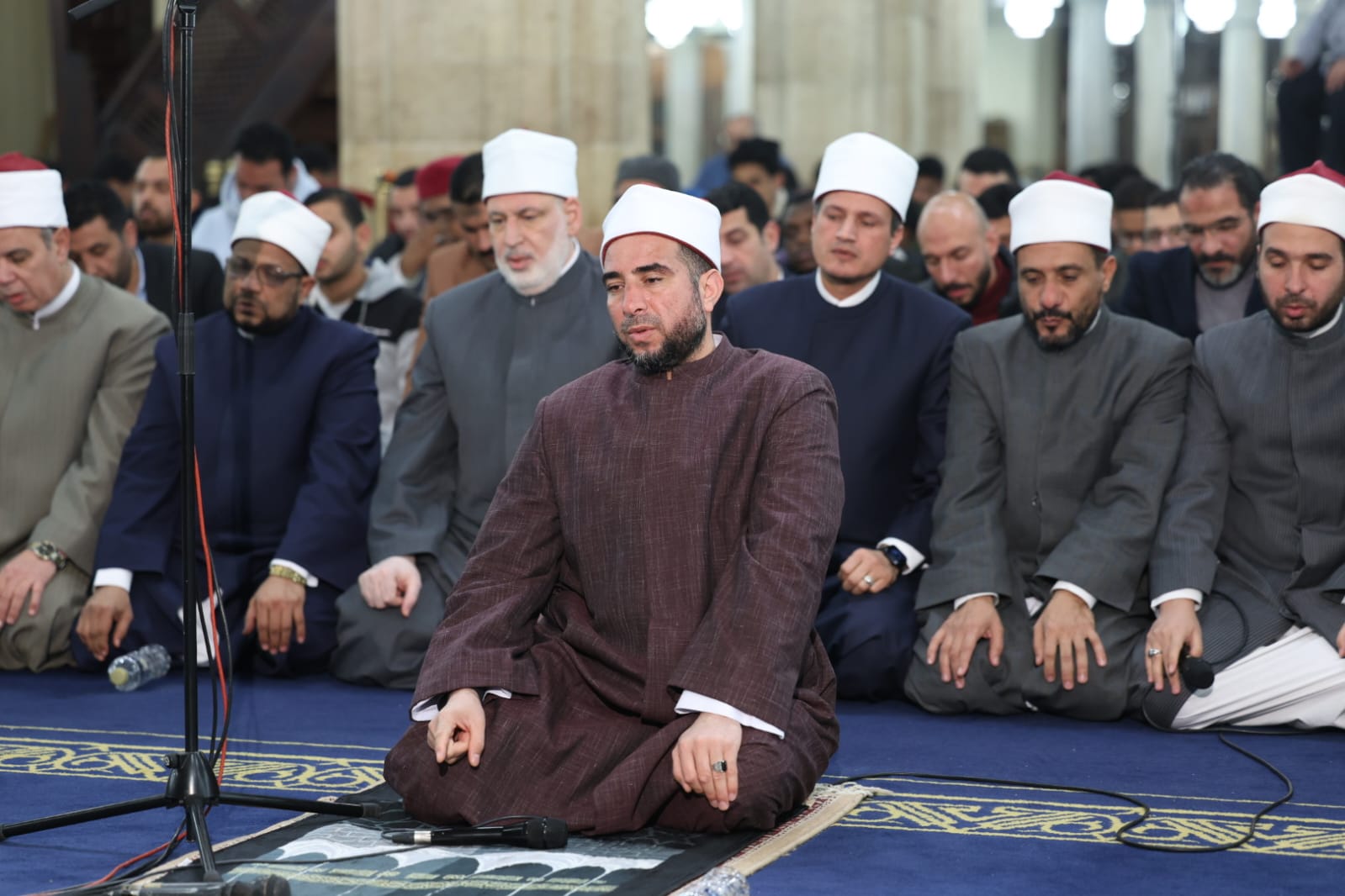 صلاة العشاء والتراويح فى الجامع الأزهر