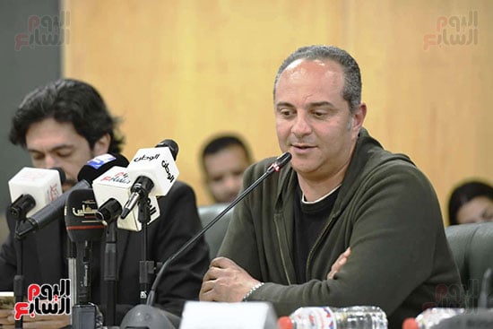 ندوة مسلسل صحاب الأرض بنقابة الصحفيين (28)